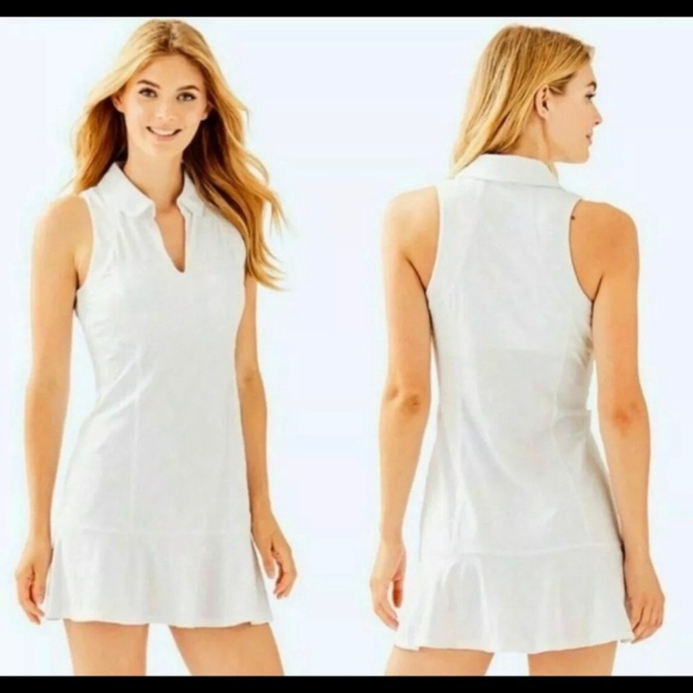 White Lilly Pulitzer Tennis Dress and Shorts Small